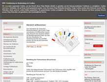 Tablet Screenshot of dbk-shop.de